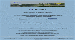 Desktop Screenshot of korttilkirken.dk